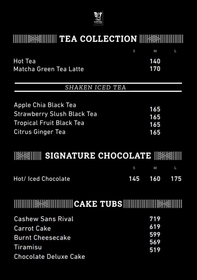 Image of Menu