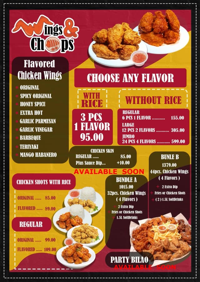 Image of Menu