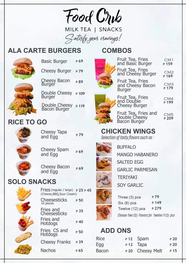 Image of Menu