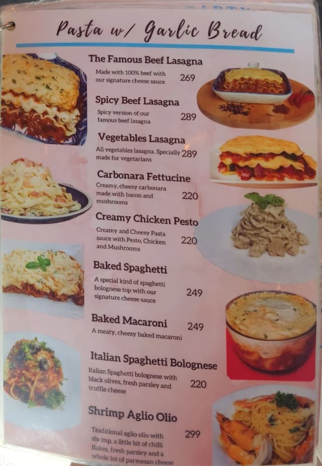 Image of Menu