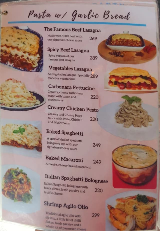 Image of Menu