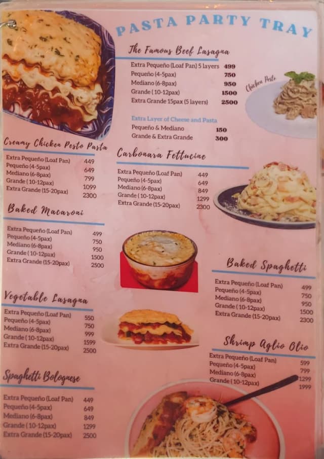 Image of Menu