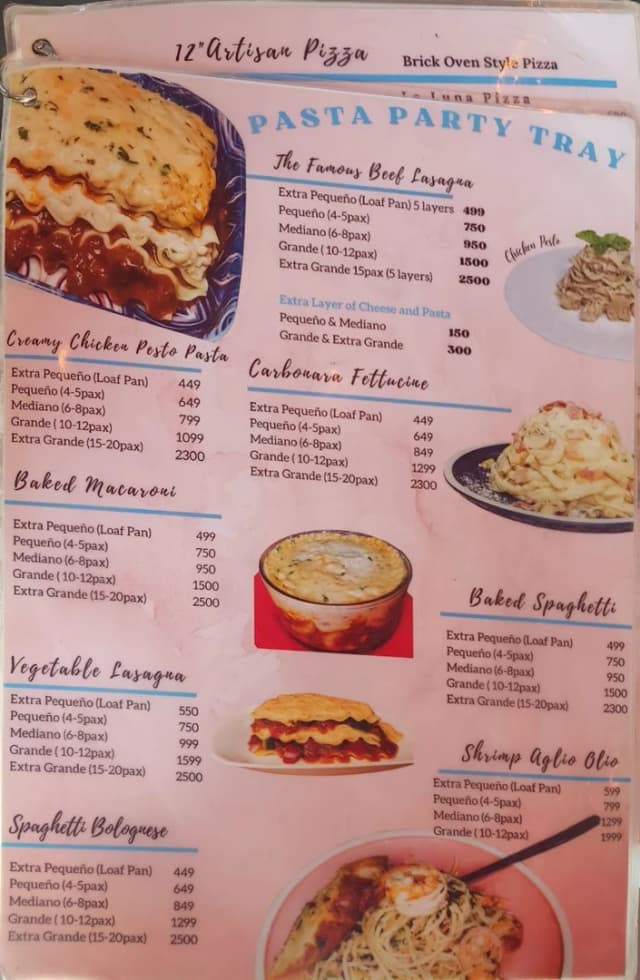 Image of Menu