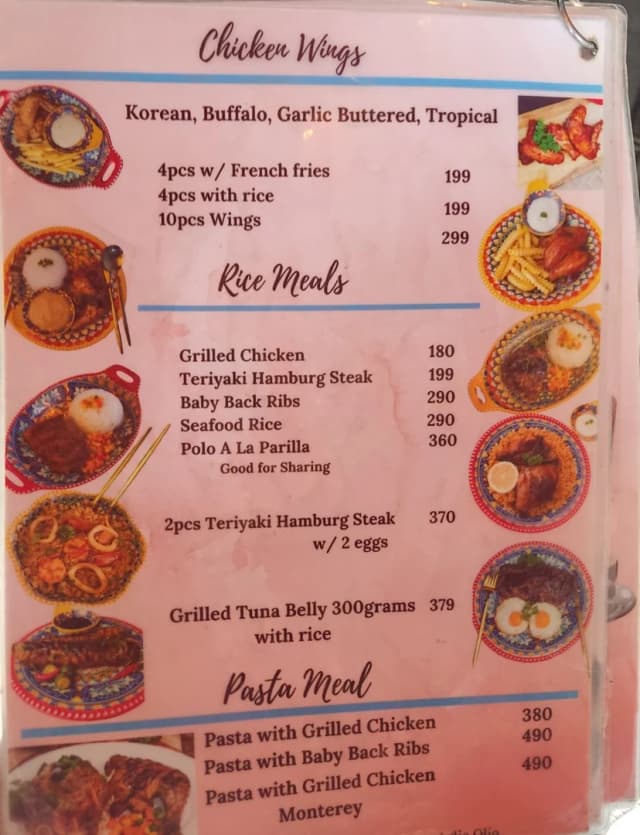 Image of Menu