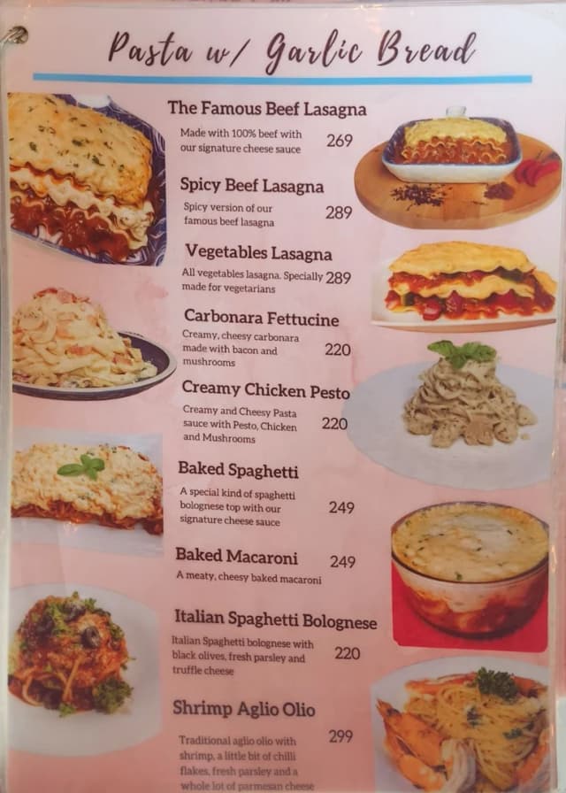 Image of Menu