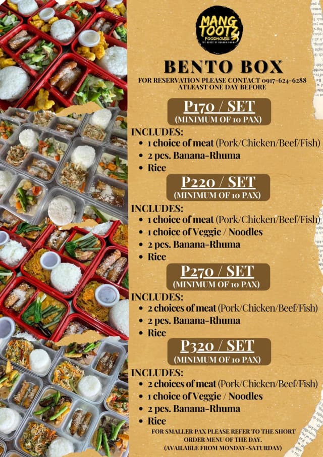 Image of Menu