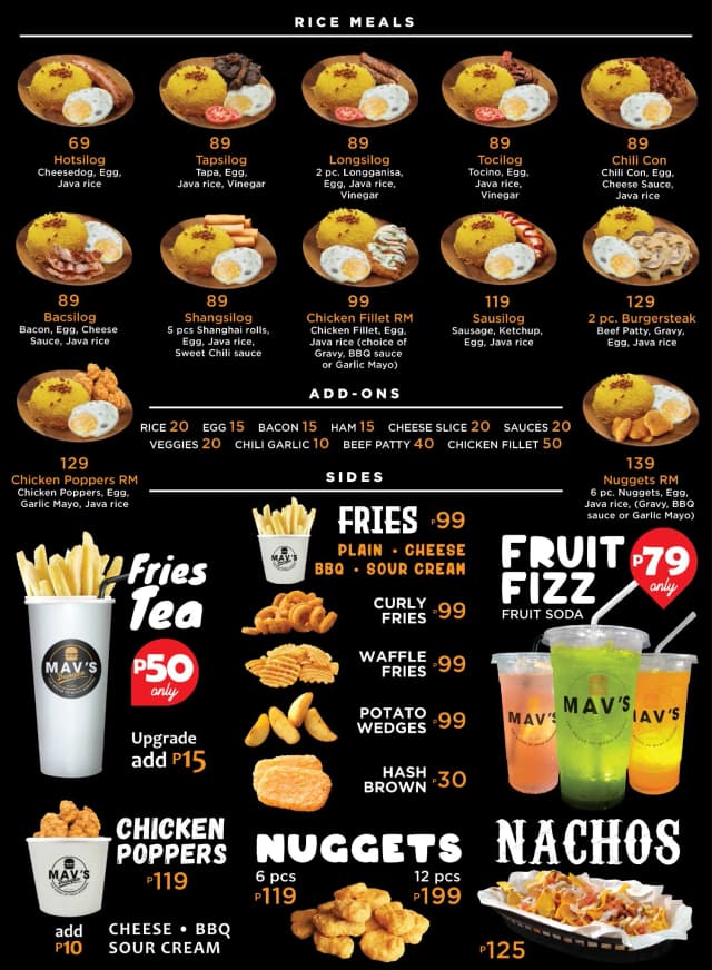 Image of Menu