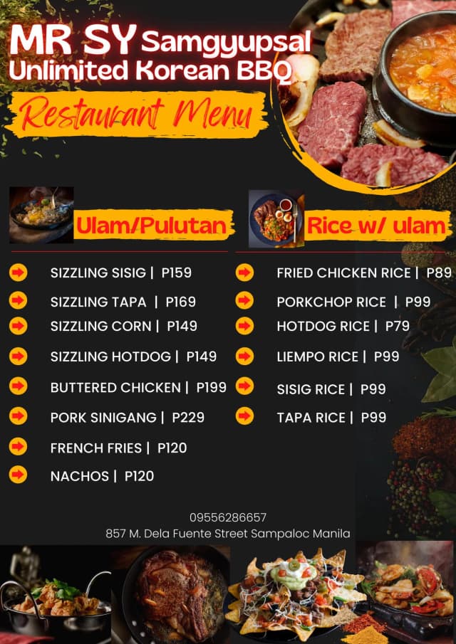 Image of Menu