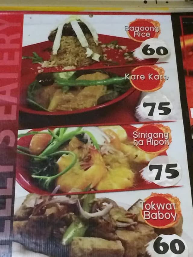 Image of Menu