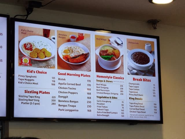 Image of Menu