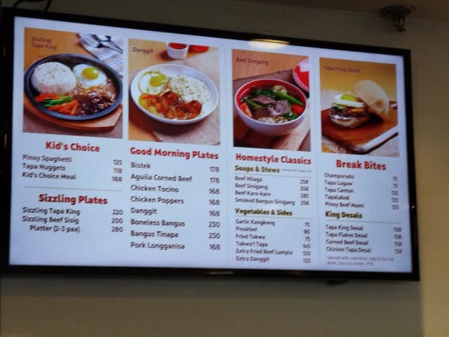 Image of Menu