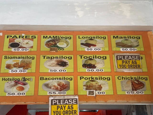 Image of Menu