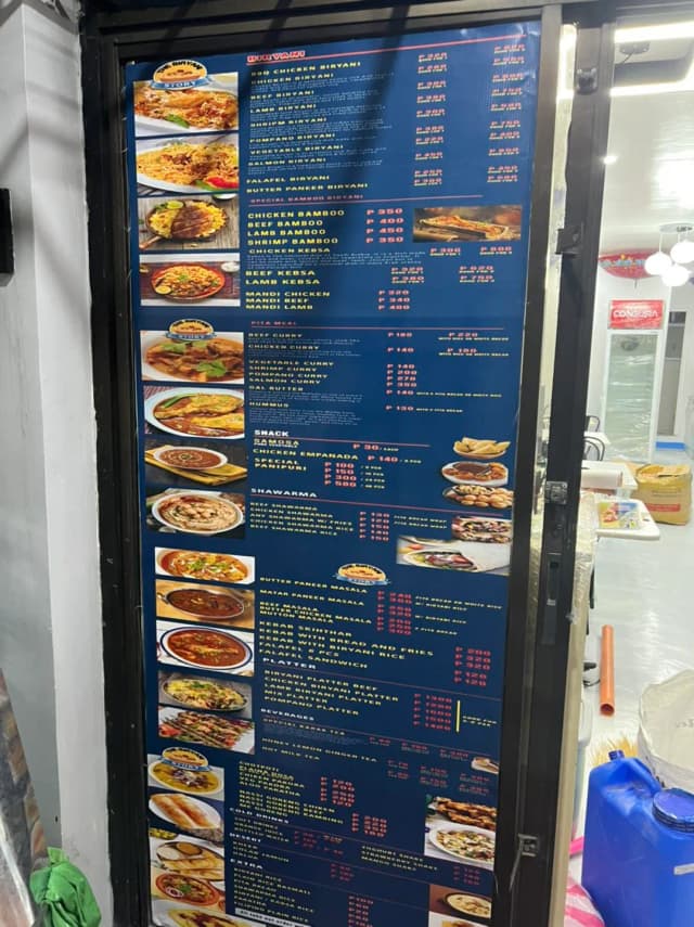 Image of Menu