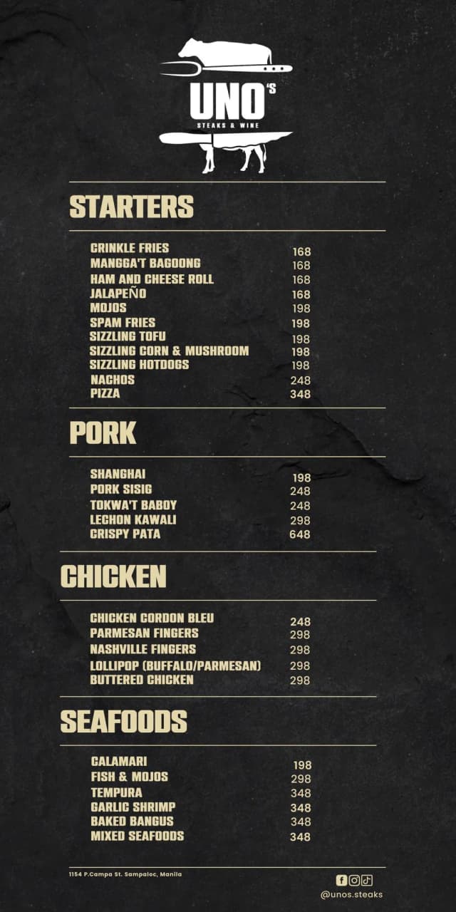 Image of Menu