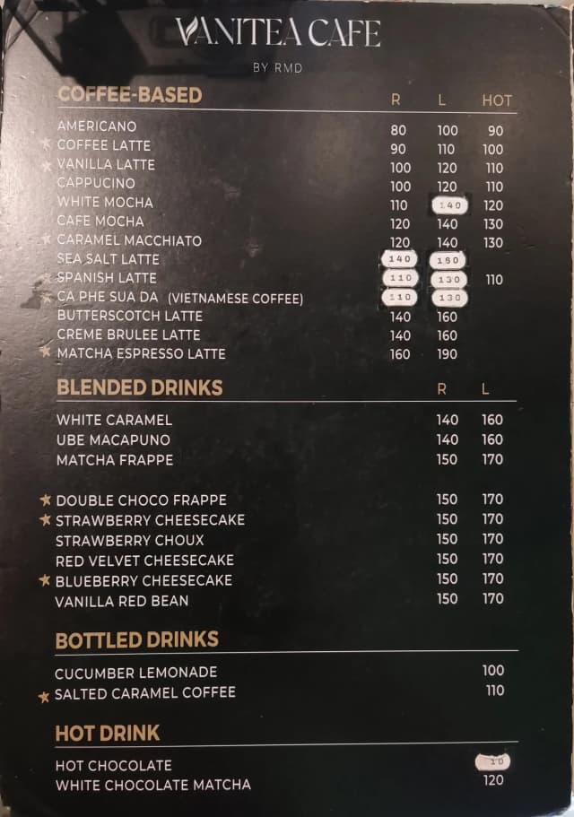 Image of Menu