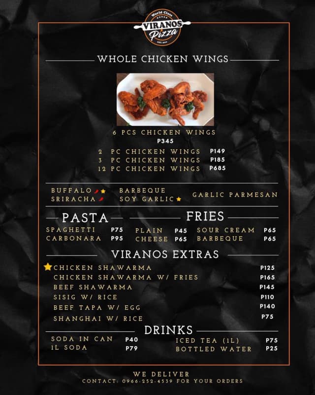 Image of Menu