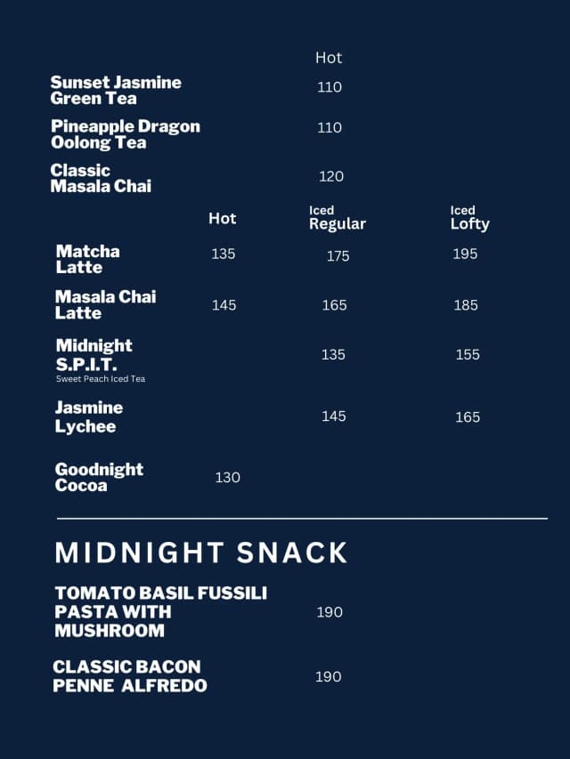 Image of Menu